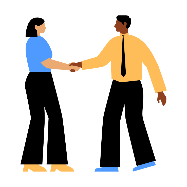 illustration d'un accord entre un candidat à l'appel d'offres et l'acheteur