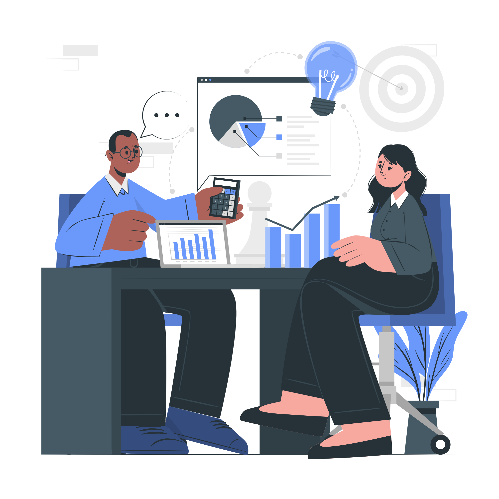 deux personnes discutent de Simply'AO